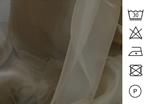 Organza color beige