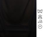 Tejido liso- chiffon- negro