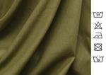 Lino color verde oliva