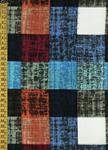 Viscosa con cuadros multicolor
