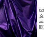 Tejido metalizado morado