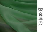 Organza de seda color verde menta