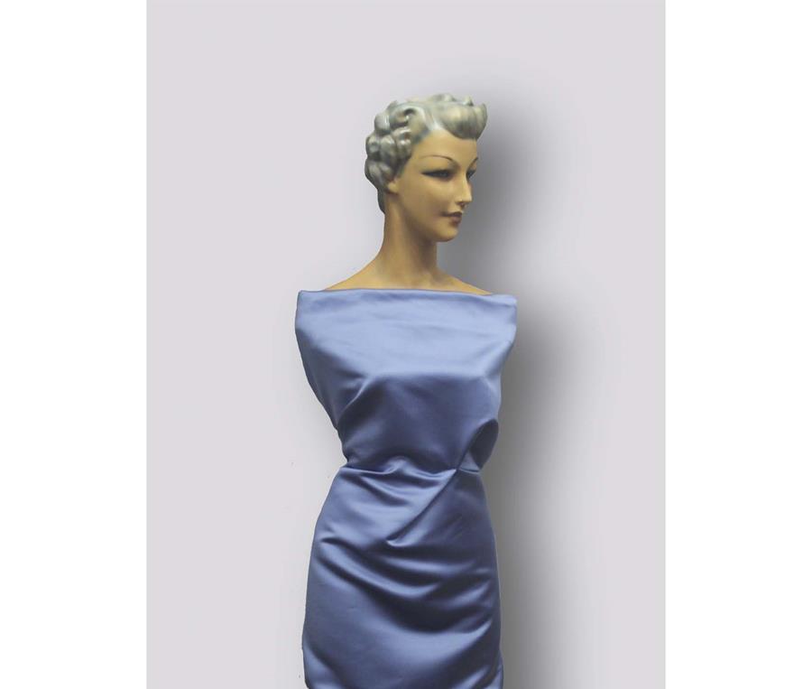 Raso duquesa color celeste porcelana