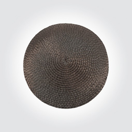 Base sintética marrón chocolate de 14 cm.