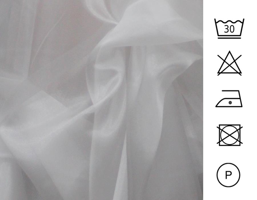 Organza blanca