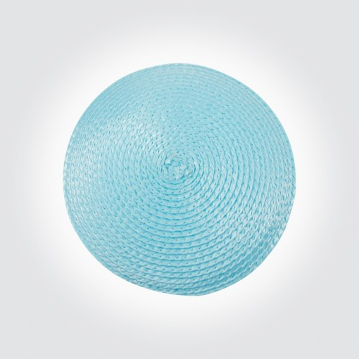 Base sintética celeste de 14 cm.
