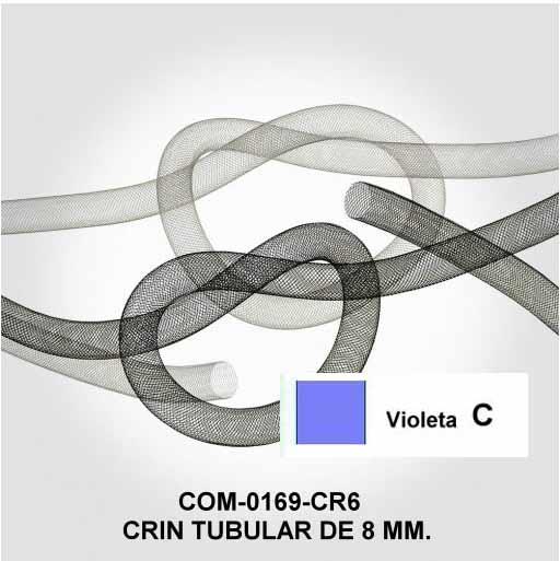 Crin tubular  violeta