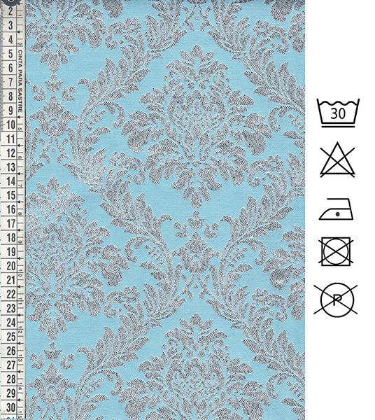 Jacquard en raso duquesa adamascado