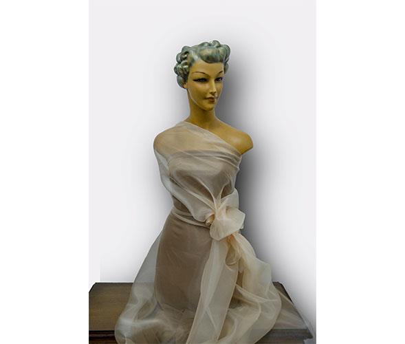 Organza color beige