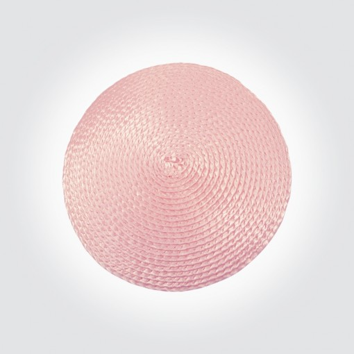 Base sintética rosa claro de 11 cm.