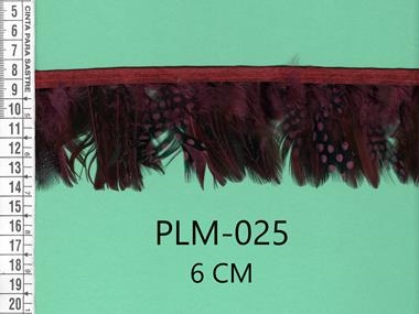 Fleco de plumas púrpura | PLM-025 | Tejidos, telas, complementos, tocados,sombrerería, plumas, tiras, encajes, bordados, botones, moda.