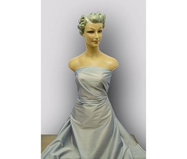 Organza irisada gris perla y oro | 0211 | Tejidos, telas, complementos, tocados,sombrerería, plumas, tiras, encajes, bordados, botones, moda.