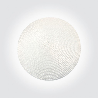 Base sintética blanca de 11 cm. | B4-J | Tejidos, telas, complementos, tocados,sombrerería, plumas, tiras, encajes, bordados, botones, moda.