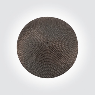 Base sintética marrón chocolate  de 14 cm. | B3-A | Tejidos, telas, complementos, tocados,sombrerería, plumas, tiras, encajes, bordados, botones, moda.