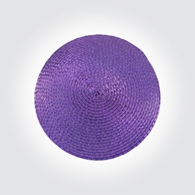 Base sintética morada de 14 cm. | B3-C | Tejidos, telas, complementos, tocados,sombrerería, plumas, tiras, encajes, bordados, botones, moda.