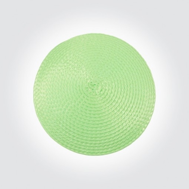 Base sintética verde absenta de 14 cm. | B3-G | Tejidos, telas, complementos, tocados,sombrerería, plumas, tiras, encajes, bordados, botones, moda.