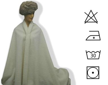 Borreguito blanco crudo | PEL005 | Tejidos, telas, complementos, tocados,sombrerería, plumas, tiras, encajes, bordados, botones, moda.