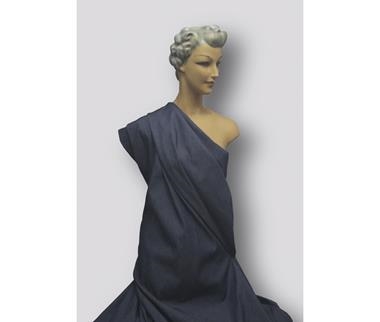 Chambray  denim azul | 0011 | Tejidos, telas, complementos, tocados,sombrerería, plumas, tiras, encajes, bordados, botones, moda.