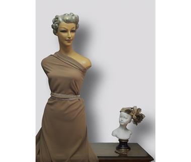 Crepé color ante | 0069 | Tejidos, telas, complementos, tocados,sombrerería, plumas, tiras, encajes, bordados, botones, moda.