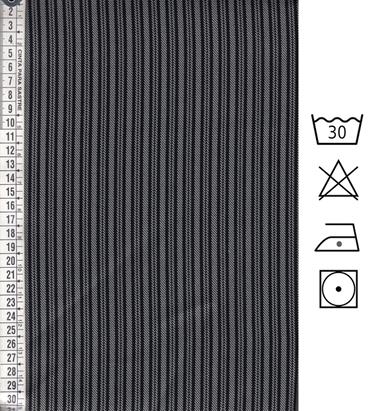 Tejido campero (chester) gris y negro | E0064 | Tejidos, telas, complementos, tocados,sombrerería, plumas, tiras, encajes, bordados, botones, moda.