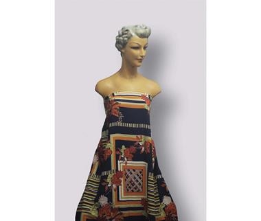 Viscosa con estampado Pucci | E0068 | Tejidos, telas, complementos, tocados,sombrerería, plumas, tiras, encajes, bordados, botones, moda.