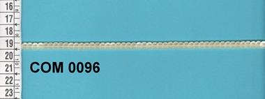 Tira de lentejuelas nácar | COM-0096 | Tejidos, telas, complementos, tocados,sombrerería, plumas, tiras, encajes, bordados, botones, moda.