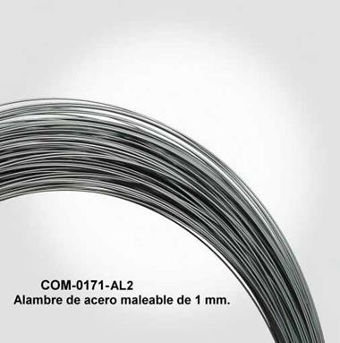 Alambre de acero | COM-0171-AL2 | Tejidos, telas, complementos, tocados,sombrerería, plumas, tiras, encajes, bordados, botones, moda.