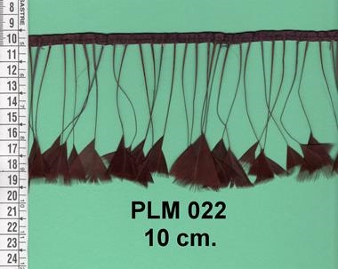 Fleco de plumas de antena marrón | PLM-022 | Tejidos, telas, complementos, tocados,sombrerería, plumas, tiras, encajes, bordados, botones, moda.